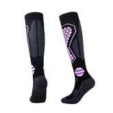 Knee High Merino Wool Ski Socks | Shield Design
